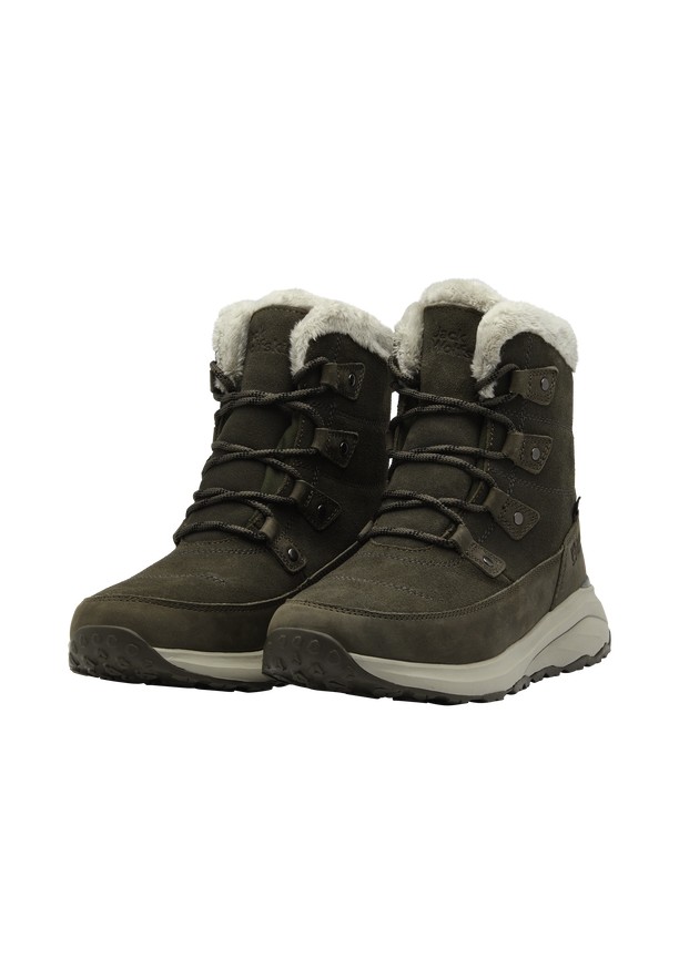 Coffee Women Jack Wolfskin Dromoventure Texapore High Winter Shoes | 37175463