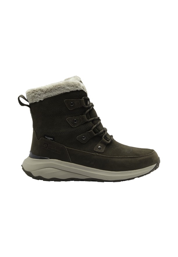 Coffee Women Jack Wolfskin Dromoventure Texapore High Winter Shoes | 37175463