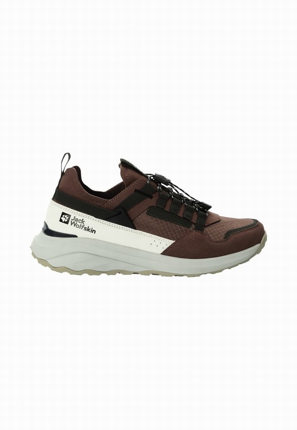 Coffee Women Jack Wolfskin Dromoventure Athletic Low Outdoor Shoes | 85975695