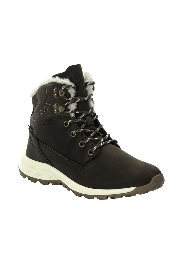 Coffee Women Jack Wolfskin Queenstown City Texapore Mid Winter Shoes | 48038462