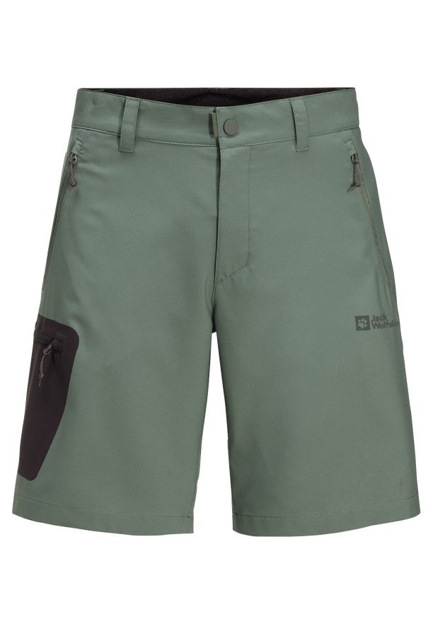 Green Men Jack Wolfskin Active Track Shorts | 10590530