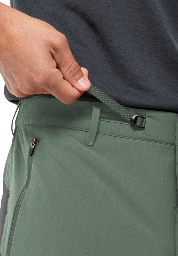 Green Men Jack Wolfskin Andur Hiking Pants | 53692141