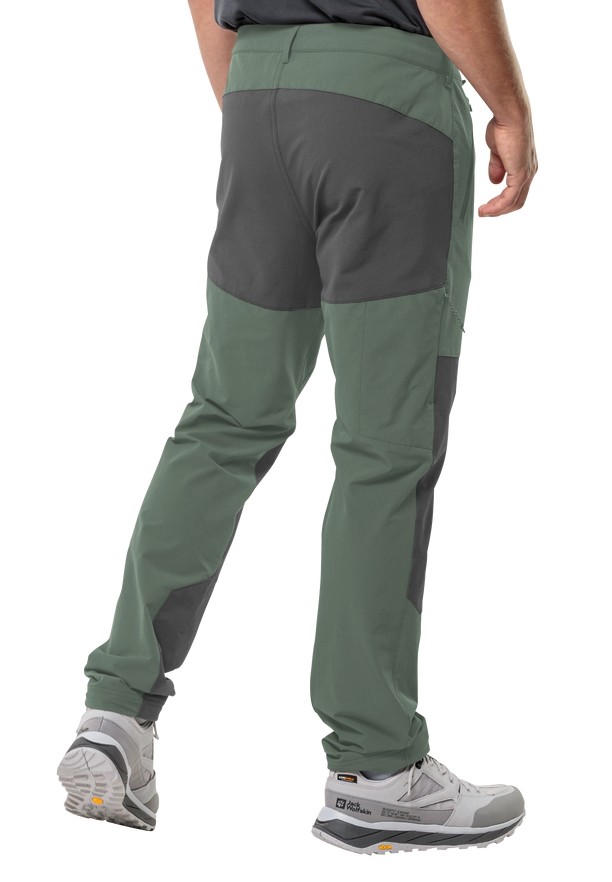 Green Men Jack Wolfskin Andur Hiking Pants | 53692141
