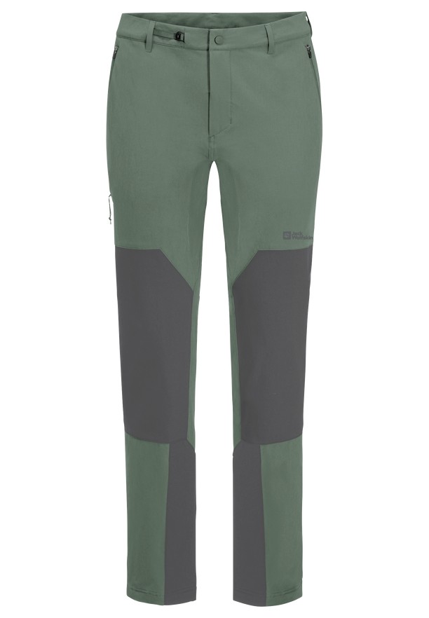 Green Men Jack Wolfskin Andur Hiking Pants | 53692141