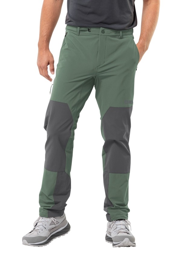 Green Men Jack Wolfskin Andur Hiking Pants | 53692141