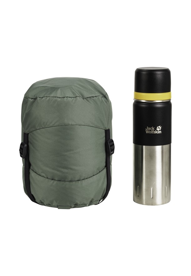 Green Men Jack Wolfskin Athmos Down Sleeping Bag | 39402248