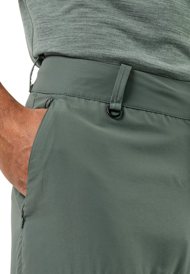 Green Men Jack Wolfskin Barrier Pant Hiking Pants | 98116826