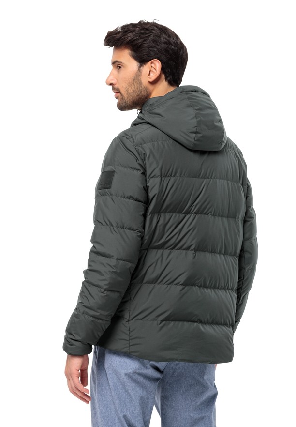 Green Men Jack Wolfskin Colonius Down Jackets | 38057705