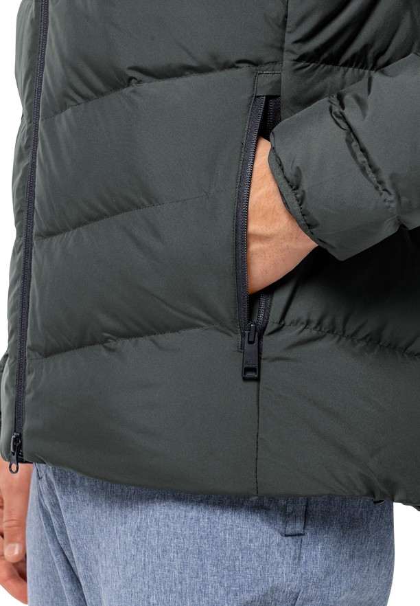 Green Men Jack Wolfskin Colonius Down Jackets | 38057705