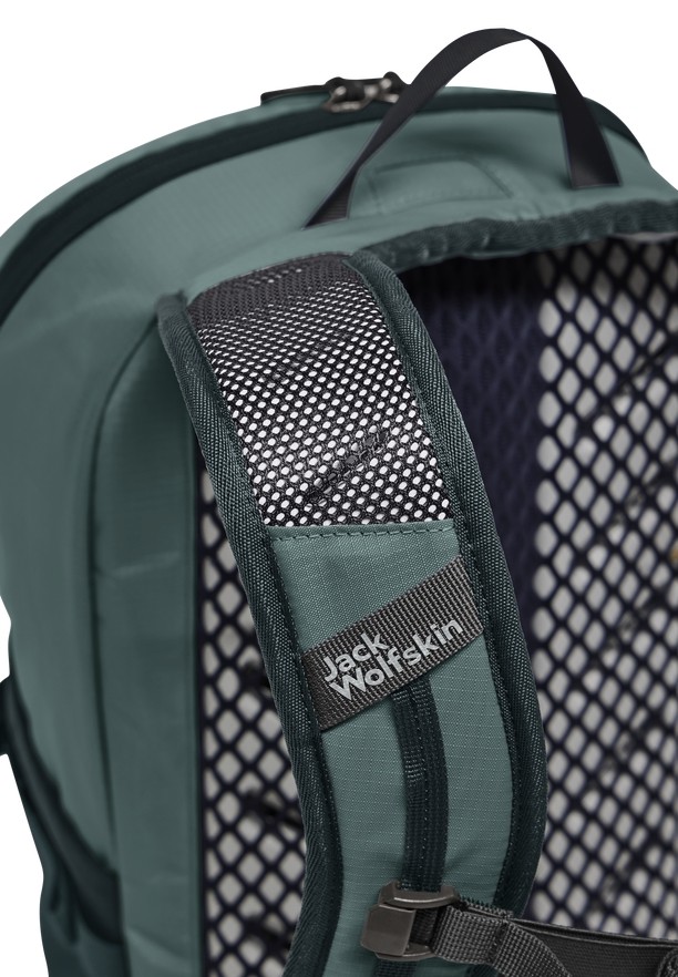 Green Men Jack Wolfskin Cyrox Shape 15 Hiking Backpack | 52212673