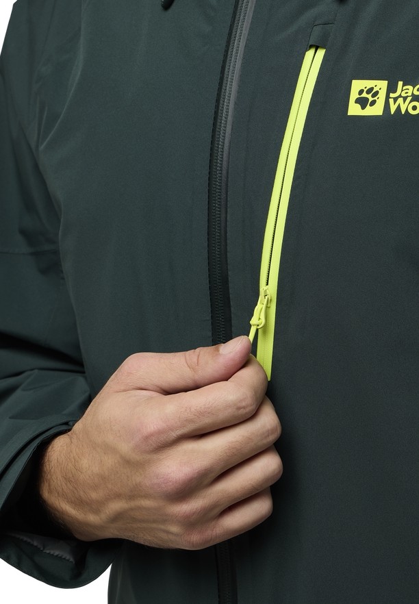 Green Men Jack Wolfskin Eagle Peak 2l Rain Jackets | 59201247