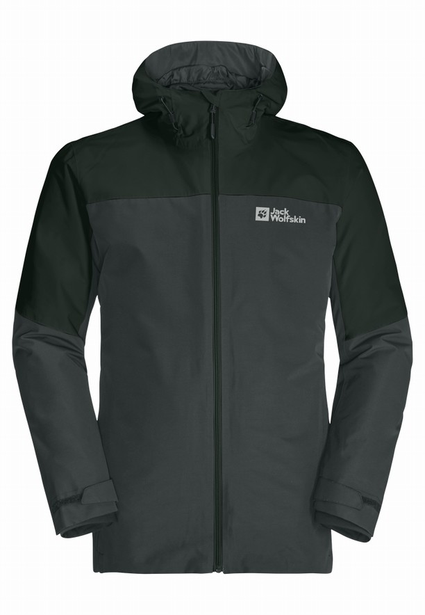Green Men Jack Wolfskin Glaabach 3in1 Jackets | 43815888