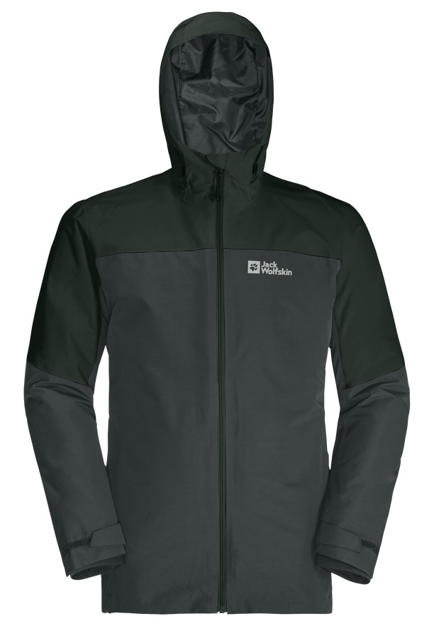 Green Men Jack Wolfskin Glaabach 3in1 Jackets | 43815888
