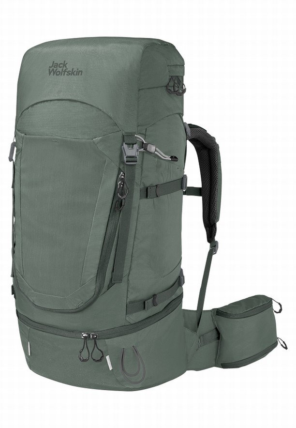Green Men Jack Wolfskin Highland Trail 50|5 Trekking Backpack | 75645065