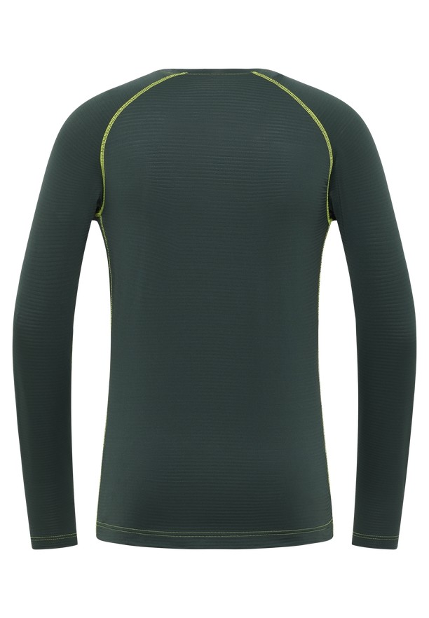 Green Men Jack Wolfskin Infinite Warm Ls T Shirts | 26057580