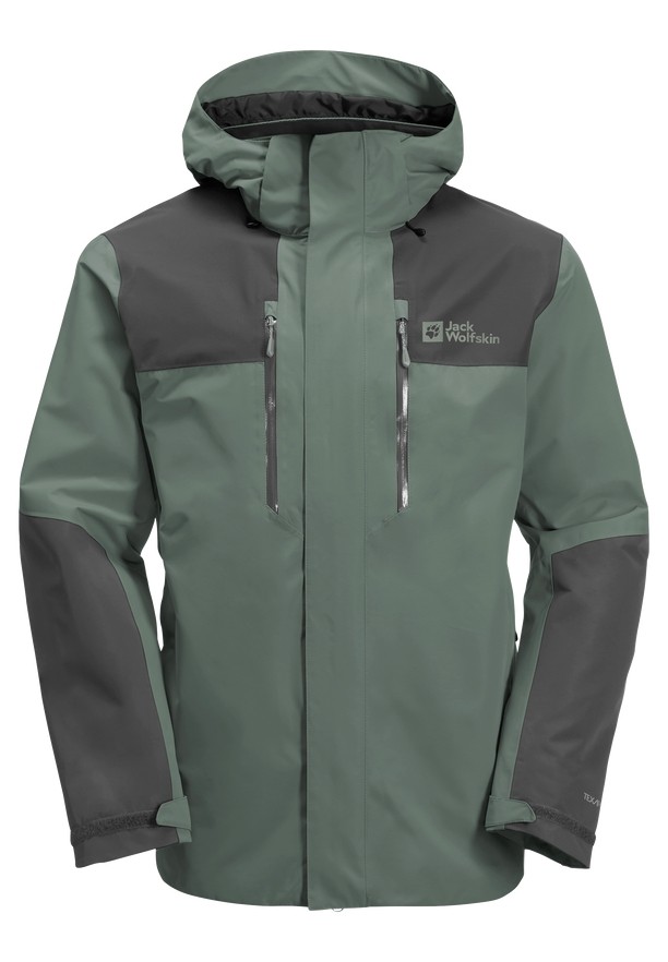 Green Men Jack Wolfskin Jasper 2l Rain Jackets | 54822713