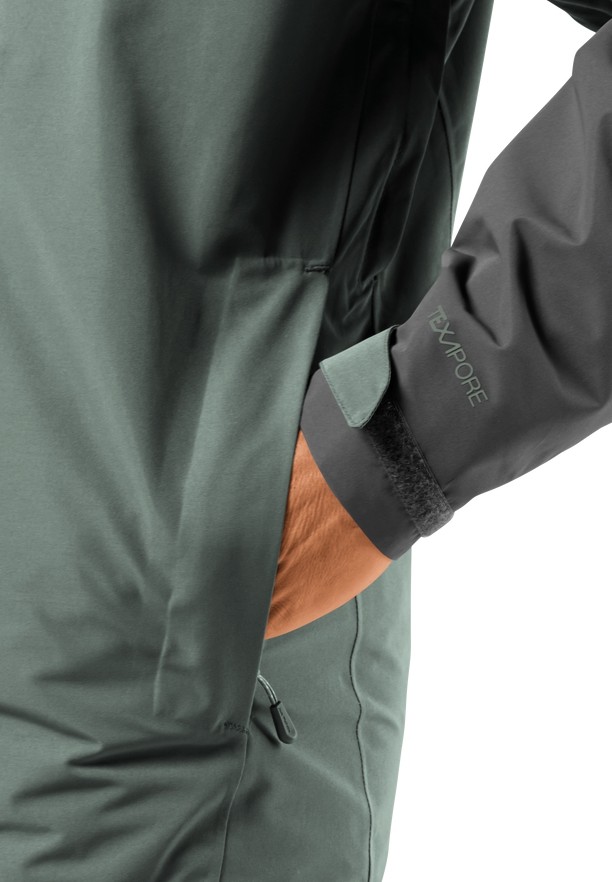 Green Men Jack Wolfskin Jasper 2l Rain Jackets | 54822713