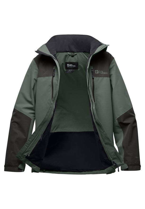 Green Men Jack Wolfskin Jasper 2l Rain Jackets | 54822713