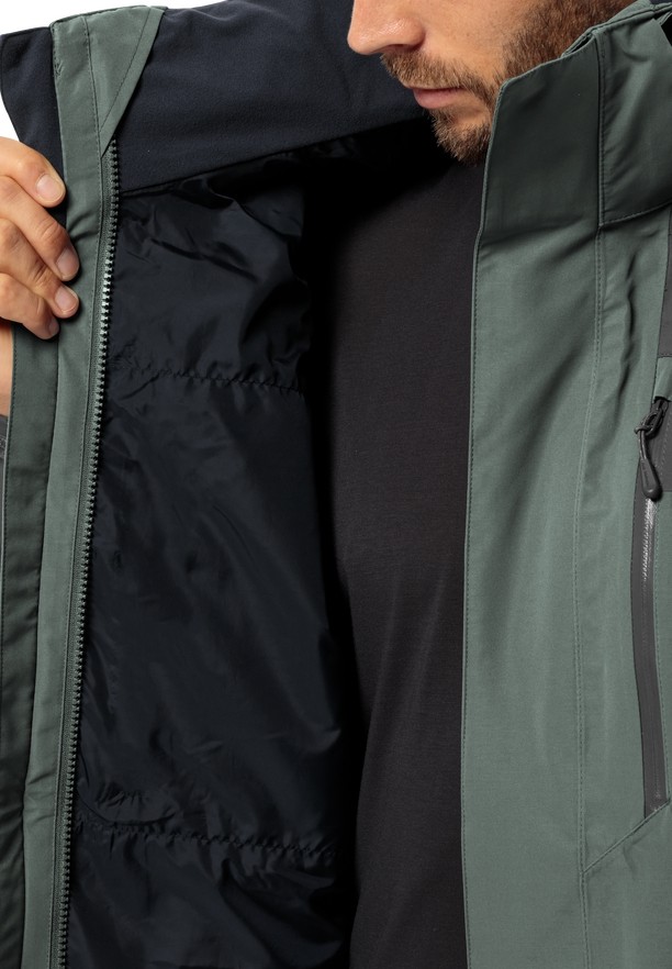 Green Men Jack Wolfskin Jasper 2l Rain Jackets | 54822713