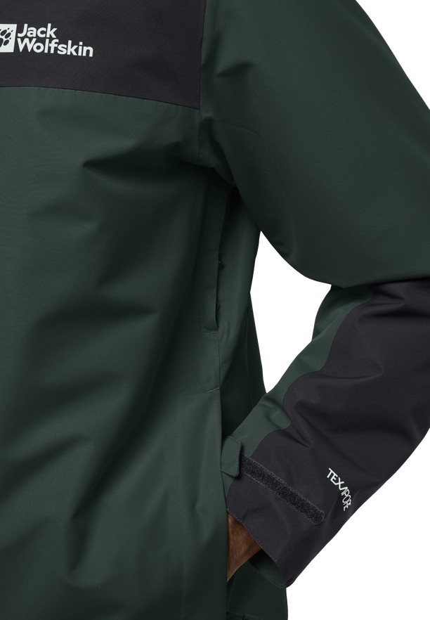 Green Men Jack Wolfskin Jasper 3in1 Jackets | 20210293