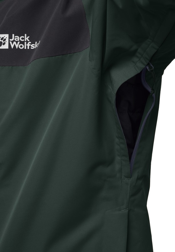 Green Men Jack Wolfskin Jasper 3in1 Jackets | 20210293