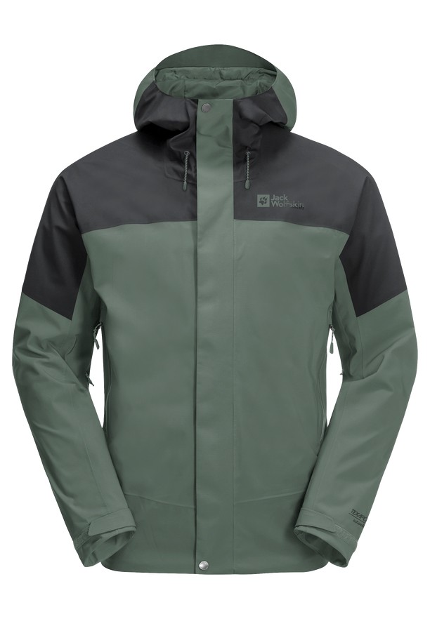 Green Men Jack Wolfskin Kammweg 2l Rain Jackets | 40048601