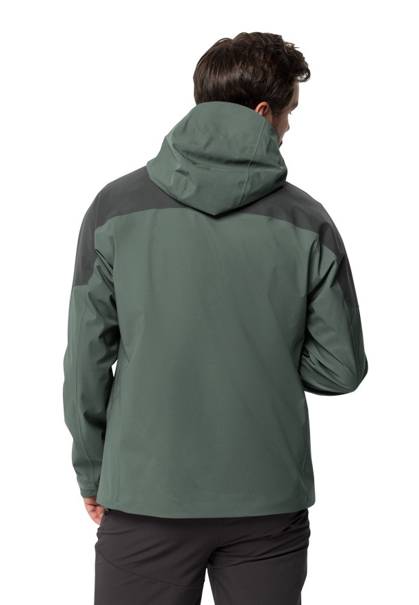 Green Men Jack Wolfskin Kammweg 2l Rain Jackets | 40048601