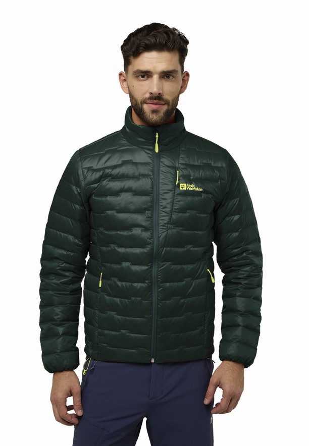 Green Men Jack Wolfskin Passamani Down Jackets | 73197649