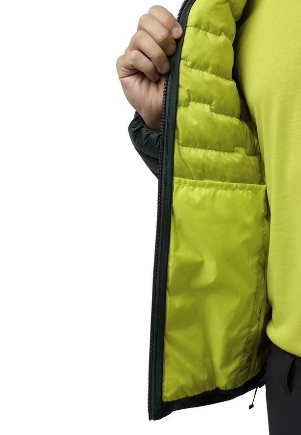 Green Men Jack Wolfskin Passamani Hoody Down Jackets | 30374436