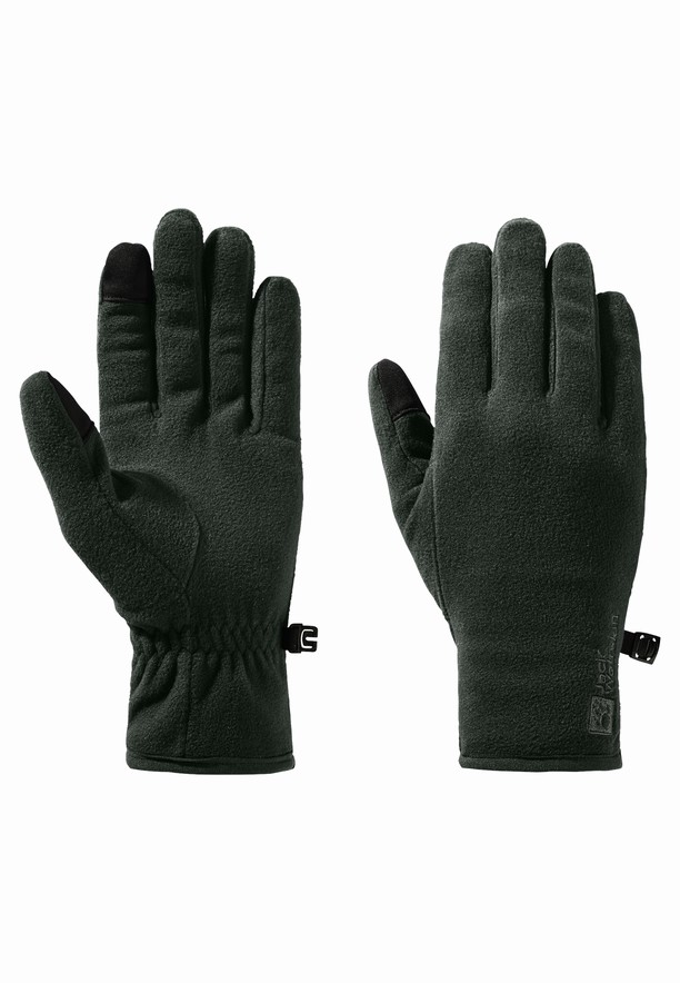 Green Men Jack Wolfskin Real Stuff Gloves | 86898693