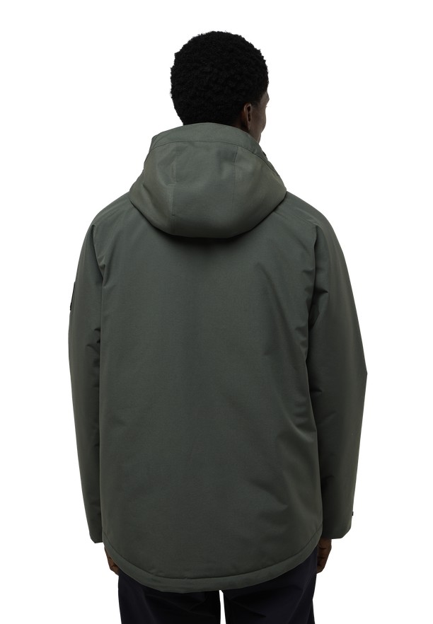 Green Men Jack Wolfskin Tempeltor Rain Jackets | 80278551
