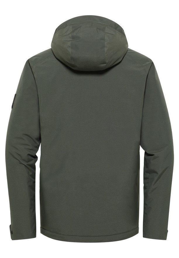 Green Men Jack Wolfskin Tempeltor Rain Jackets | 80278551