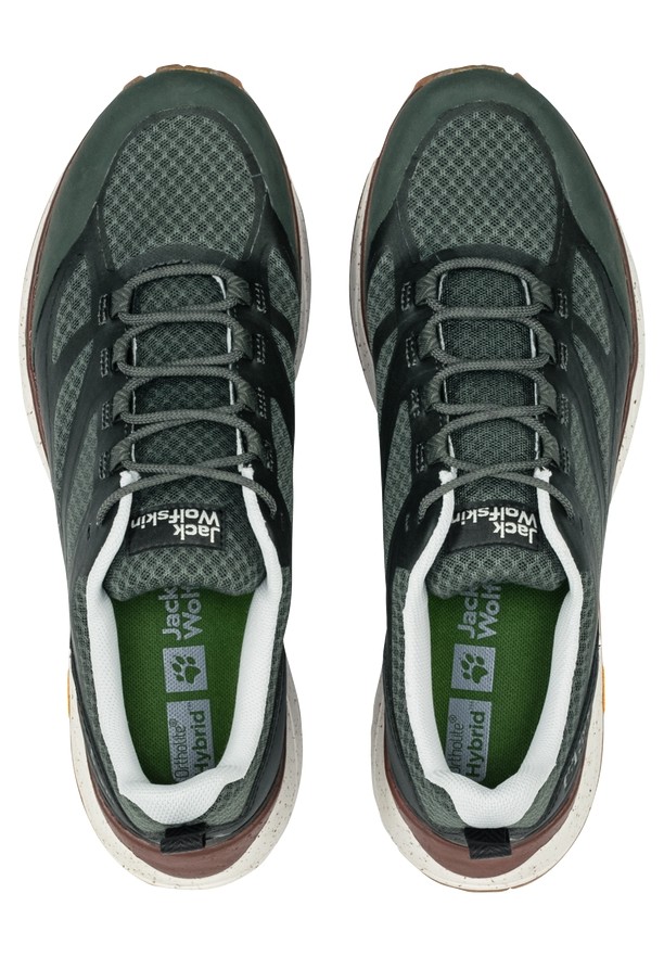 Green Men Jack Wolfskin Terraventure Vent Low Outdoor Shoes | 52875620