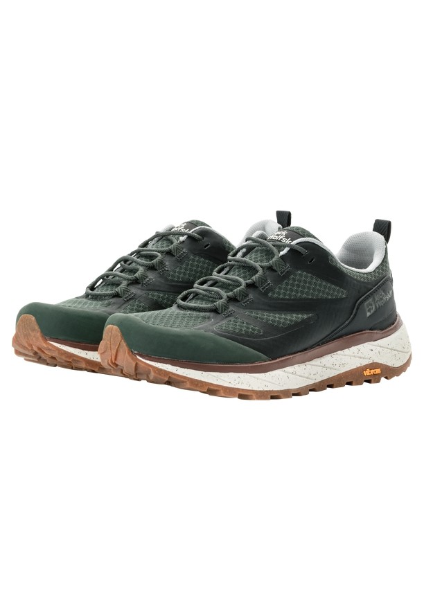 Green Men Jack Wolfskin Terraventure Vent Low Outdoor Shoes | 52875620