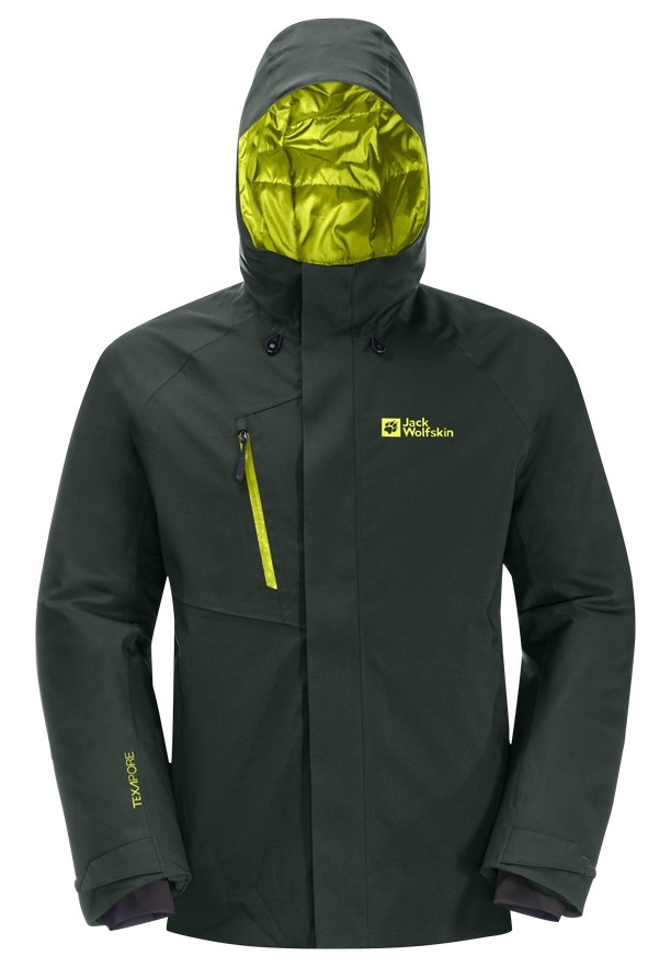 Green Men Jack Wolfskin Troposphere Ins Winter Jackets | 10416712