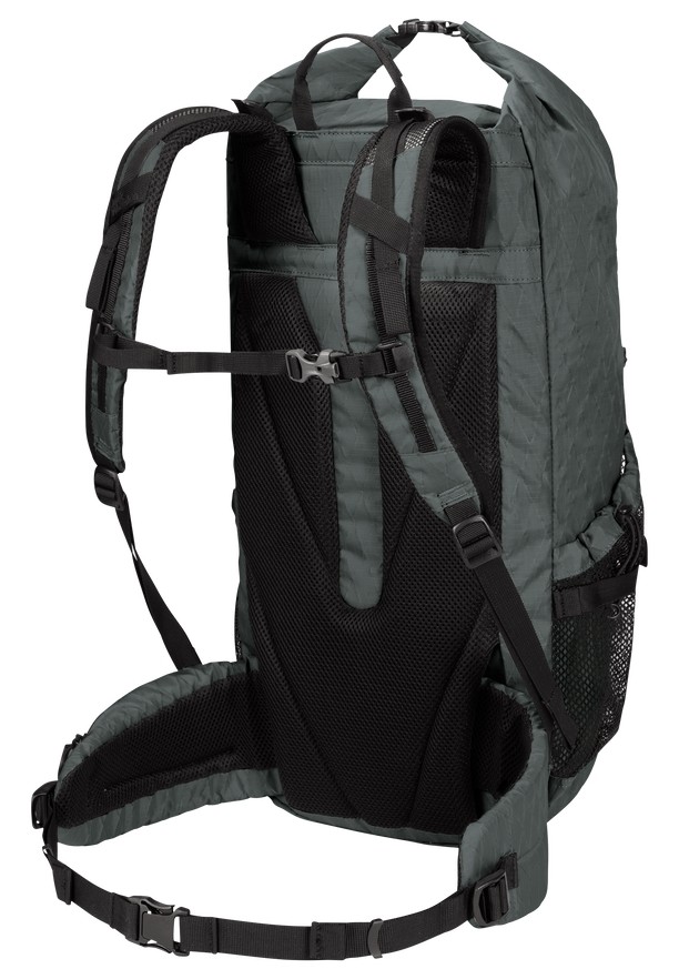 Green Men Jack Wolfskin Wandermood Rolltop 30 Hiking Backpack | 12555000