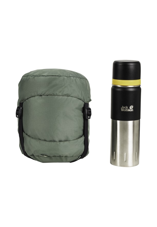 Green Women Jack Wolfskin Athmos Down |5, 180cm Sleeping Bag | 92237825