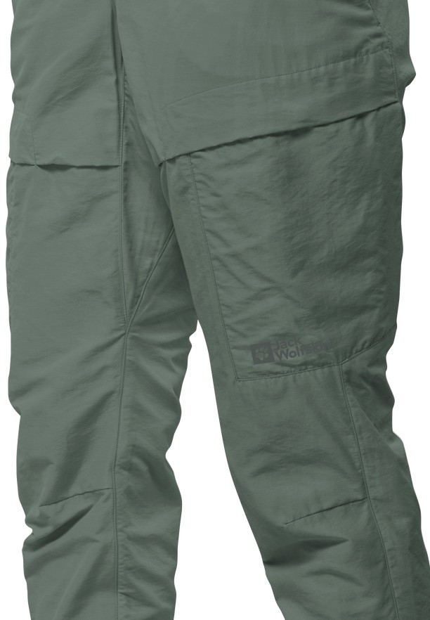 Green Women Jack Wolfskin Barrier Pants | 80725453