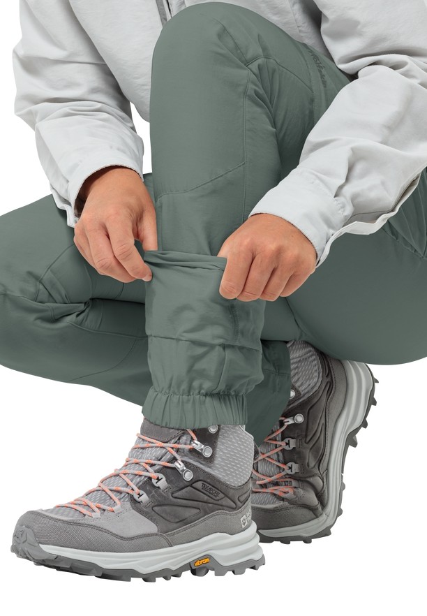 Green Women Jack Wolfskin Barrier Pants | 80725453