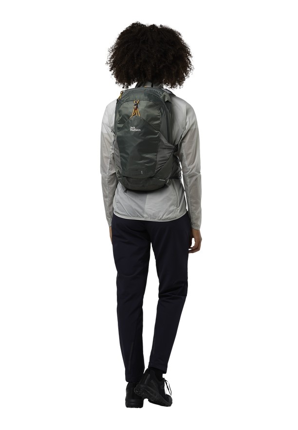 Green Women Jack Wolfskin Moab Jam 16 Bike Backpack | 88716758