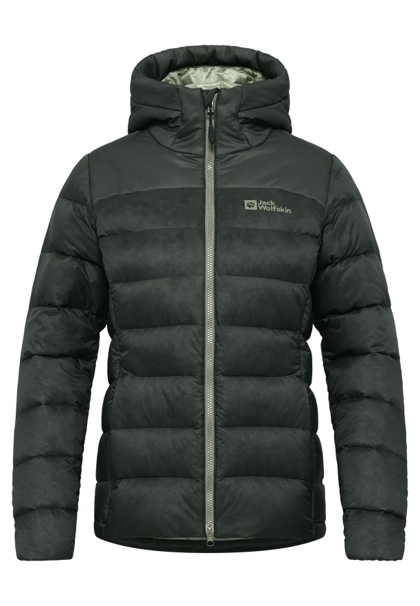 Green Women Jack Wolfskin Nebelhorn Down Jackets | 71778257