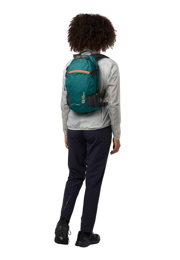 Green Women Jack Wolfskin Velocity 12 Bike Backpack | 59966021