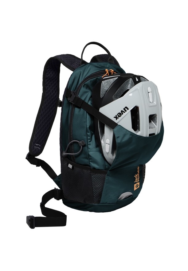 Green Women Jack Wolfskin Velocity 12 Bike Backpack | 59966021