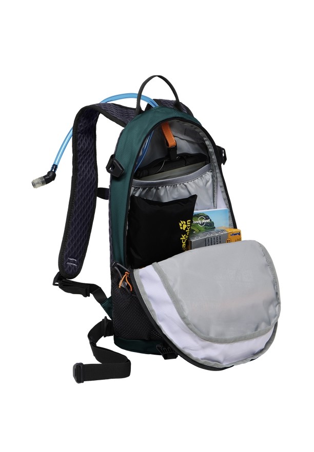 Green Women Jack Wolfskin Velocity 12 Bike Backpack | 59966021
