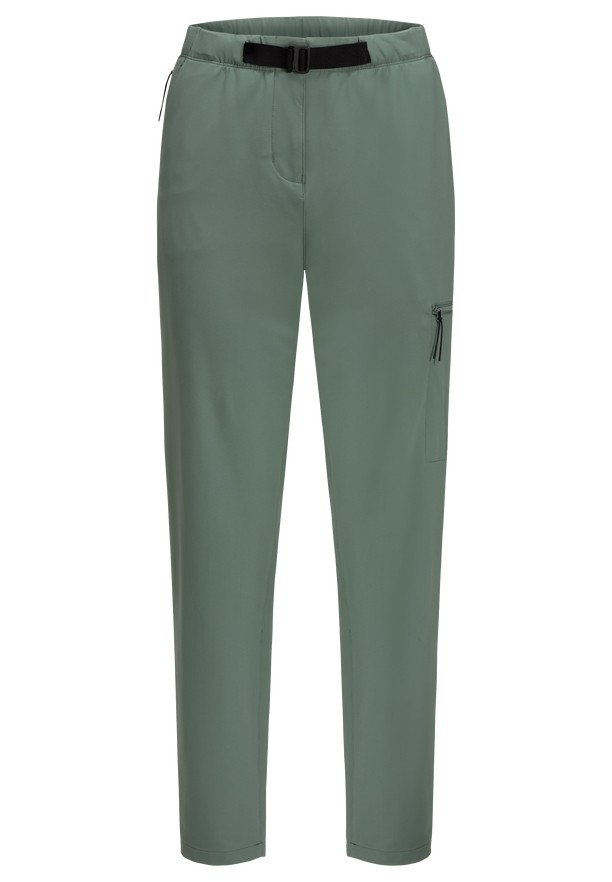 Green Women Jack Wolfskin Wandermood Hiking Pants | 24889127