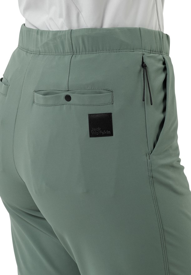 Green Women Jack Wolfskin Wandermood Hiking Pants | 24889127