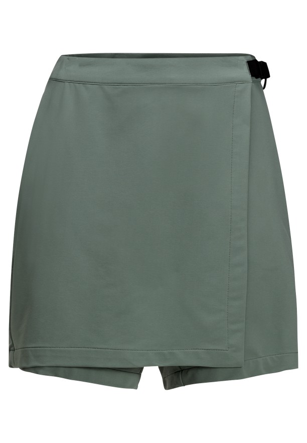 Green Women Jack Wolfskin Wandermood Skorts | 77220591