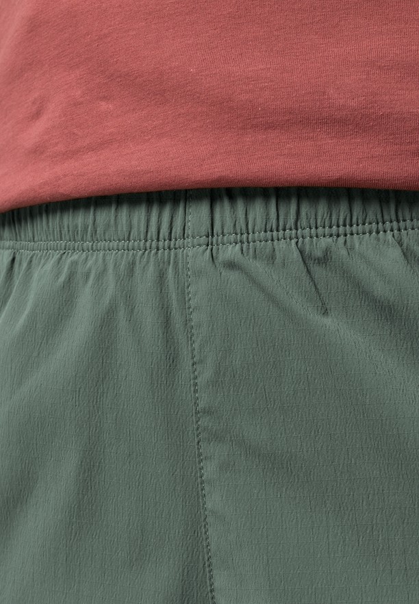 Green Women Jack Wolfskin Wanderthirst Shorts | 91759260