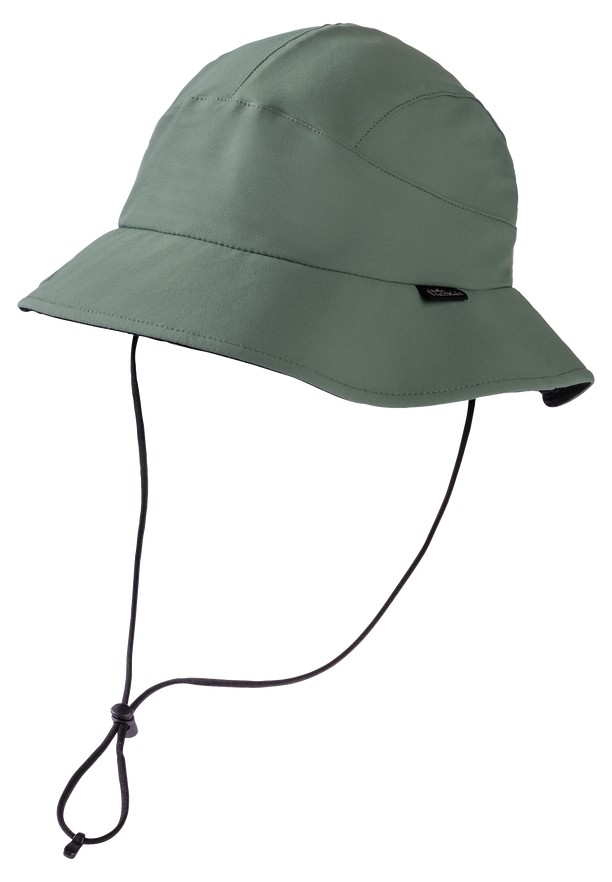 Green Women Jack Wolfskin Wingbow Hats | 20545891