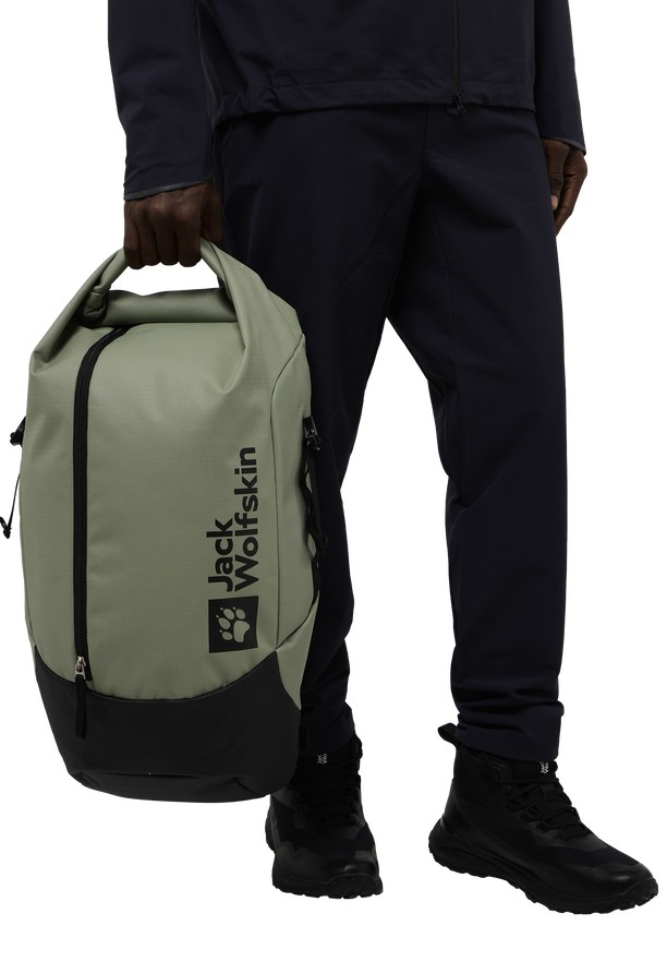 Grey Men Jack Wolfskin All-in 30 Hiking Backpack | 72308146